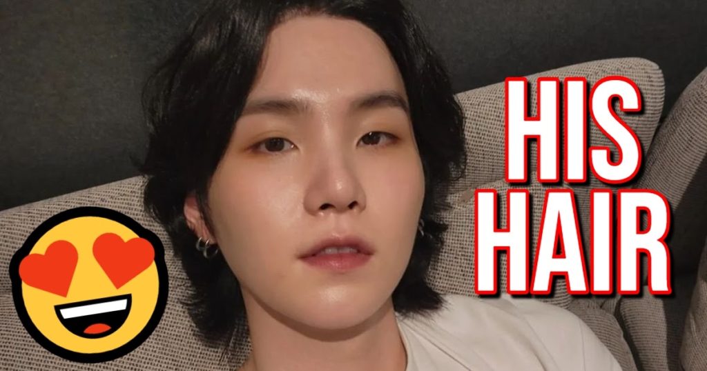 "HIS HAIR" est à la mode sur Twitter grâce à RM, Jin et Suga de BTS