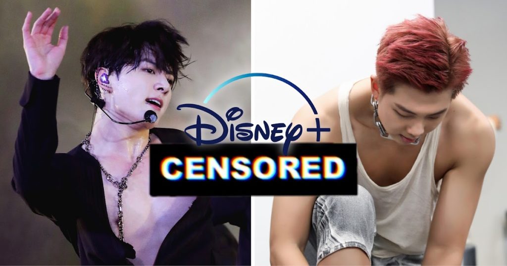 Disney+ Censors BTS dans "PERMISSION TO DANCE ON STAGE - LA"