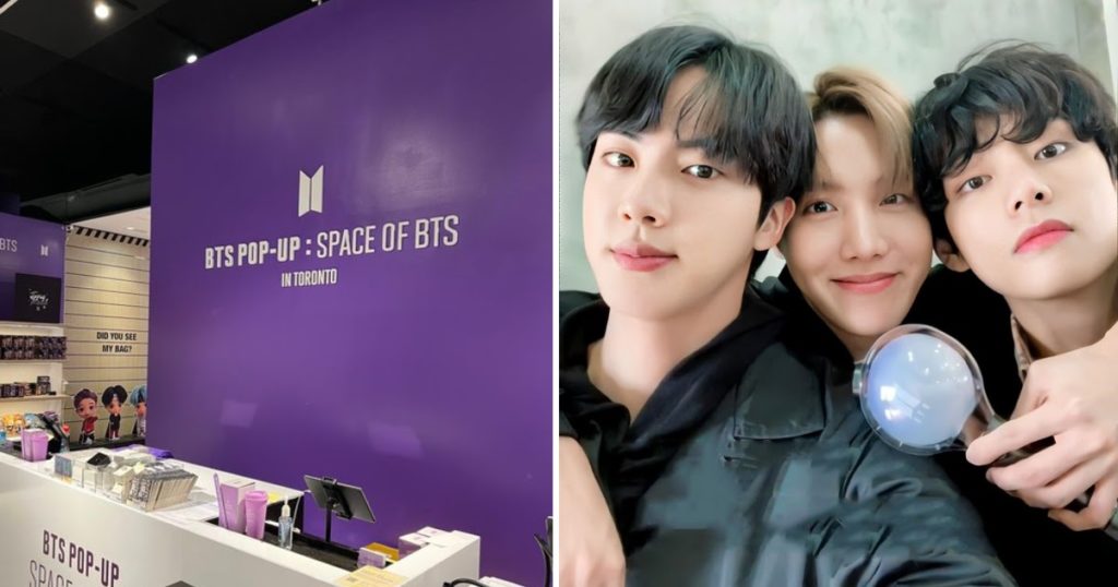 La raison pour laquelle le magasin éphémère BTS au Canada a dû fermer temporairement les vitrines L'influence mondiale du groupe