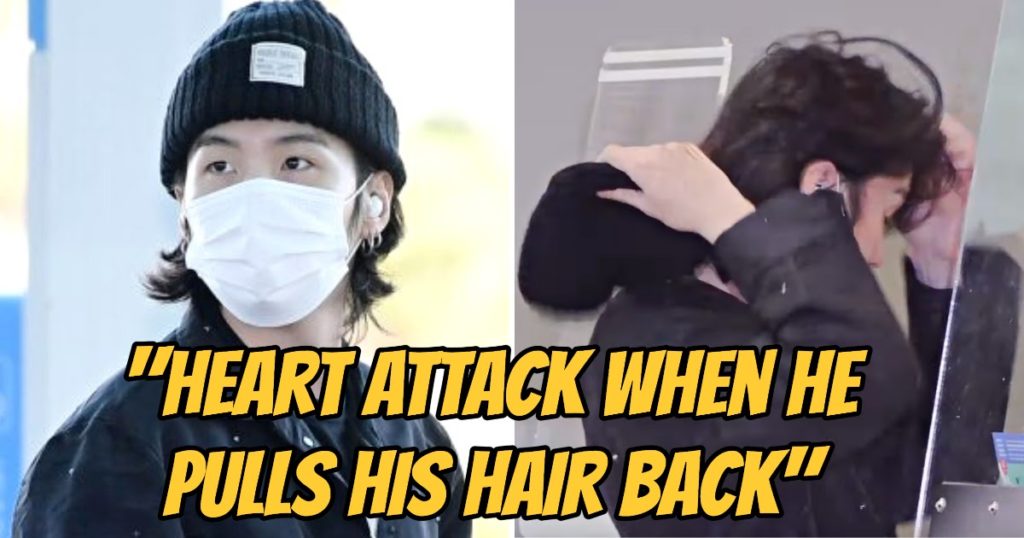 Suga de BTS rend les internautes fous alors qu'il montre ses longs cheveux à l'aéroport