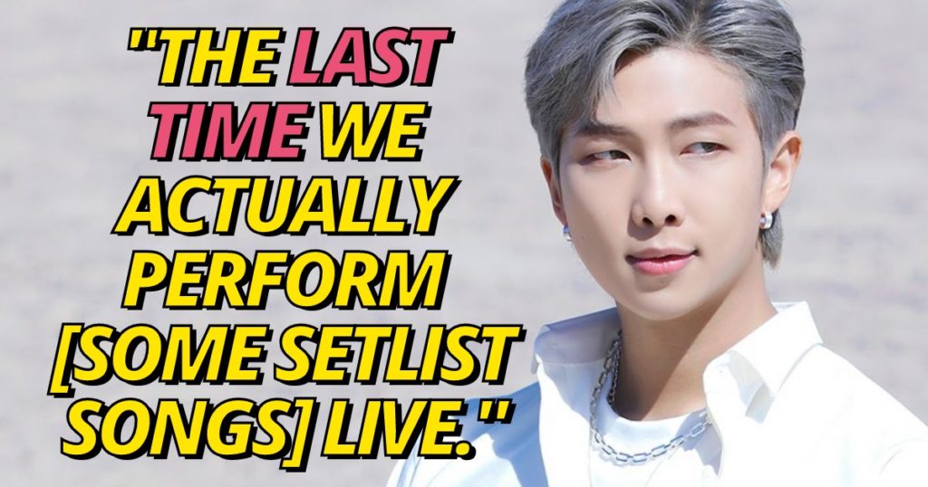 RM de BTS fait part de ses sentiments à propos du concert "Yet To Come In Busan" dans une lettre à l'ARMÉE