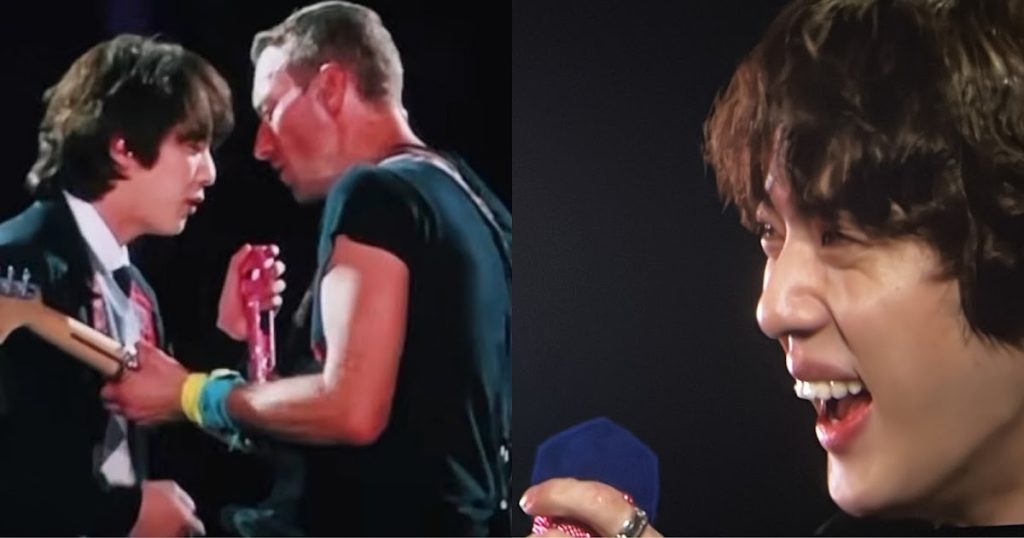 10+ moments de la première performance en direct de BTS Jin de "The Astronaut" avec Coldplay