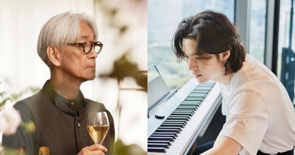 Le compositeur Ryuichi Sakamoto partage l'histoire de sa rencontre avec Suga de BTS