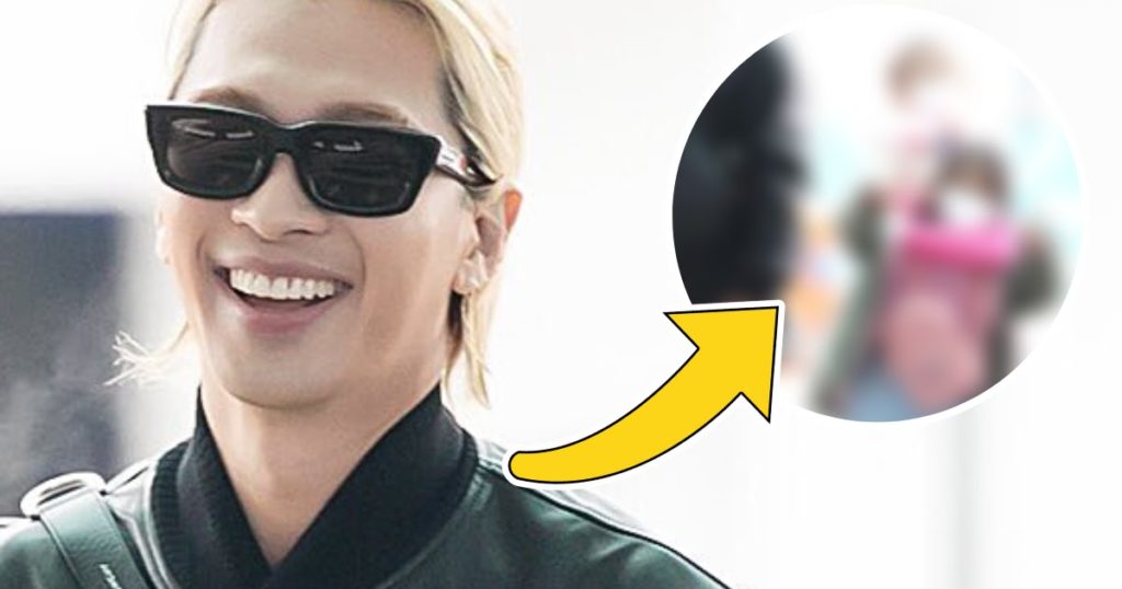 Quelqu'un inattendu photobombe Taeyang de BIGBANG et vole instantanément le cœur des internautes