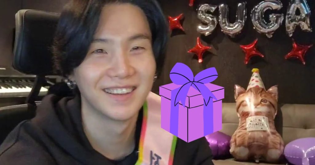 Suga de BTS prouve à quel point il est altruiste avec son souhait d'anniversaire