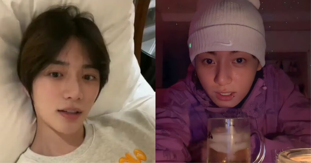 Jungkook de BTS inspire Beomgyu et Soobin de TXT pour leur Weverse Live