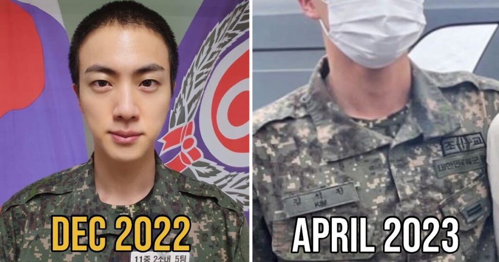 Les ARMYs sont choqués par la transformation physique spectaculaire de BTS Jin depuis son enrôlement dans l'armée