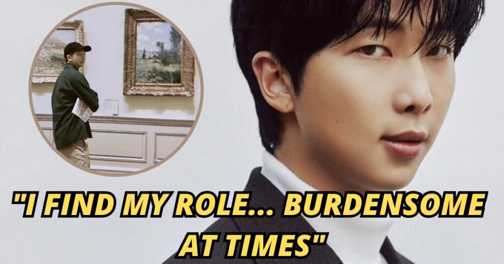 RM de BTS révèle ce qu'il pense vraiment de son rôle d '"influenceur d'art"