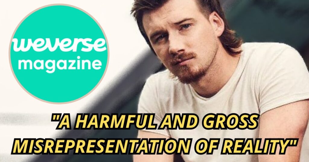 Le magazine Weverse sous le feu des critiques pour son article sur l'artiste controversé Morgan Wallen