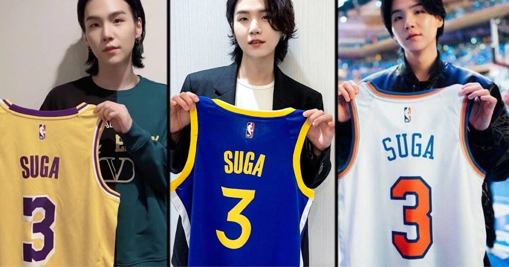 Pourquoi Suga de BTS porte-t-il toujours le numéro 3 sur ses maillots ?  C'est à cause d'un seul homme