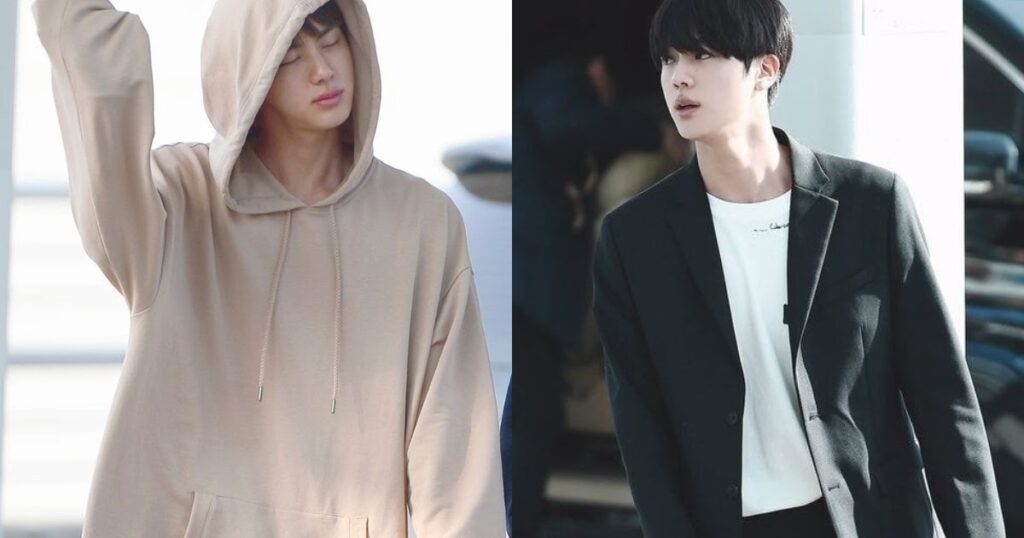 10 des meilleures tenues décontractées de BTS Jin - Le parfait petit ami d'université