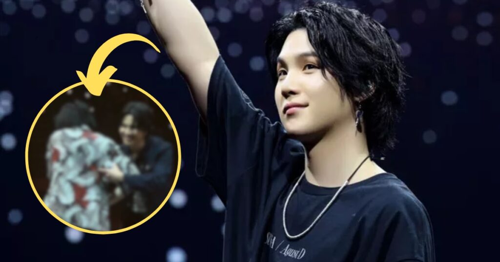 Un membre du BTS fait une apparition surprise au jour 2 du concert "D-DAY" de Suga