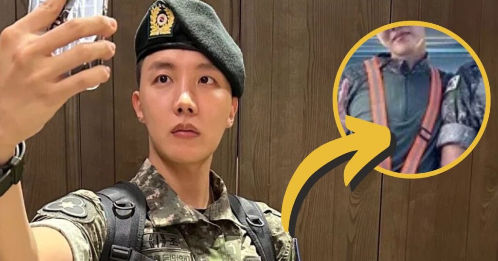 J-Hope de BTS "sert" des visuels et une aura irréelle dans une nouvelle photo dans son uniforme militaire