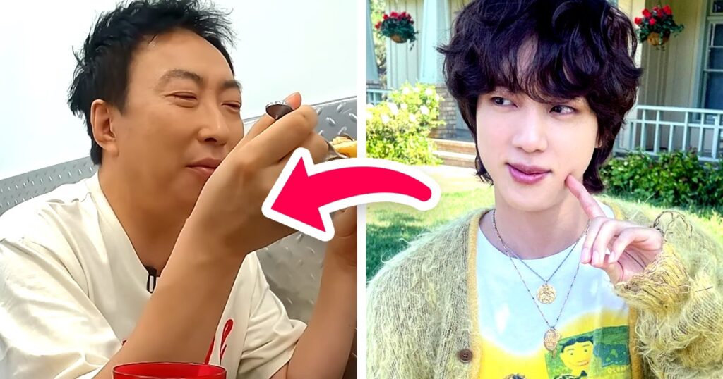 Jin de BTS envoie des SMS au comédien Park Myung Soo pour protéger son titre de "Worldwide Handsome"