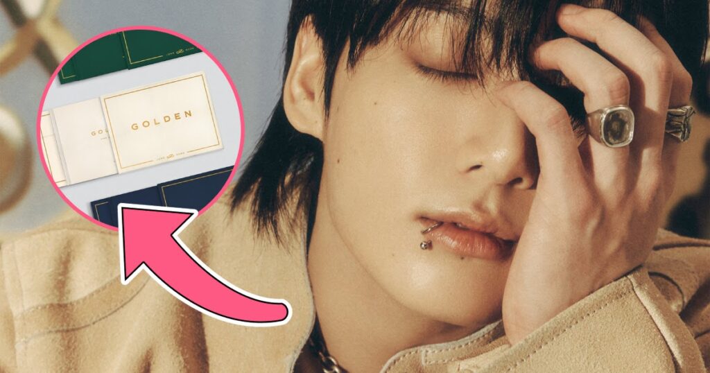 Les ARMYs trouvent l'inspiration inattendue pour la conception de l'album "GOLDEN" de BTS Jungkook