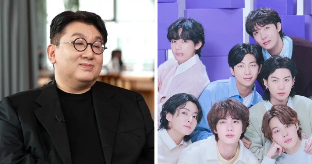 Bang Si Hyuk met fin à une idée fausse populaire sur BTS