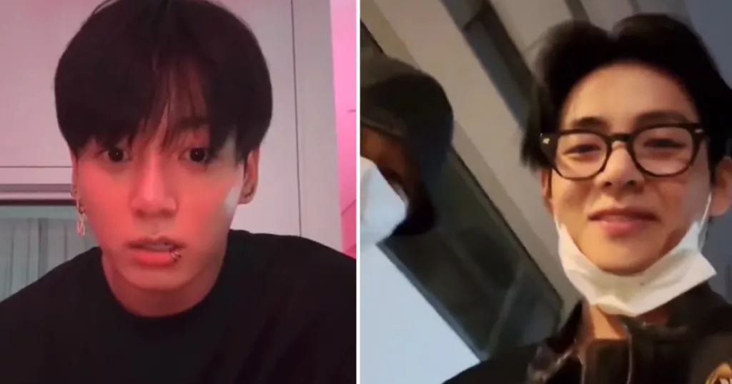 Le V de BTS « prévient » Jungkook que lui et Jimin vont chez lui – ce qui conduit à des résultats chaotiques