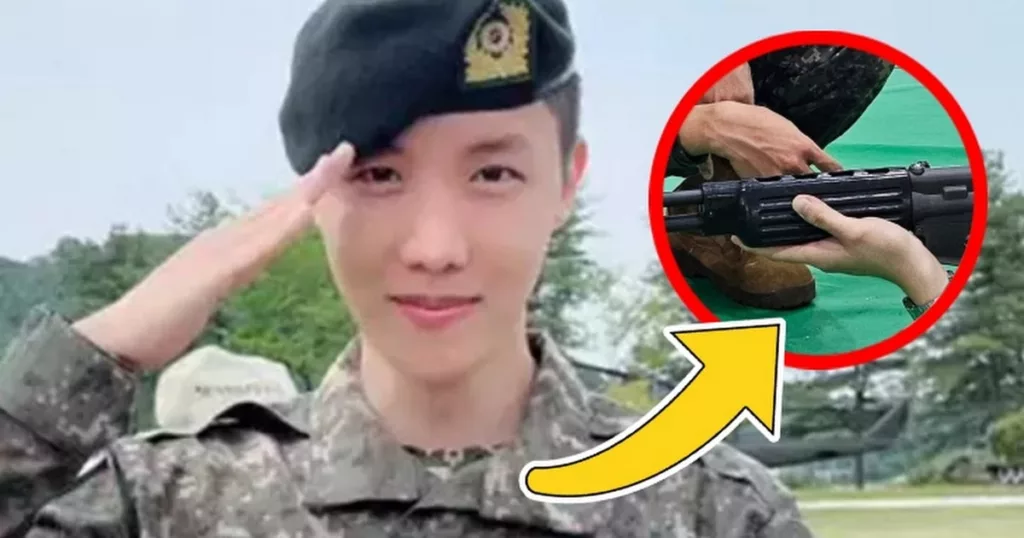 Les fans de BTS ont soif d'une nouvelle photo de J-Hope travaillant comme instructeur adjoint dans l'armée