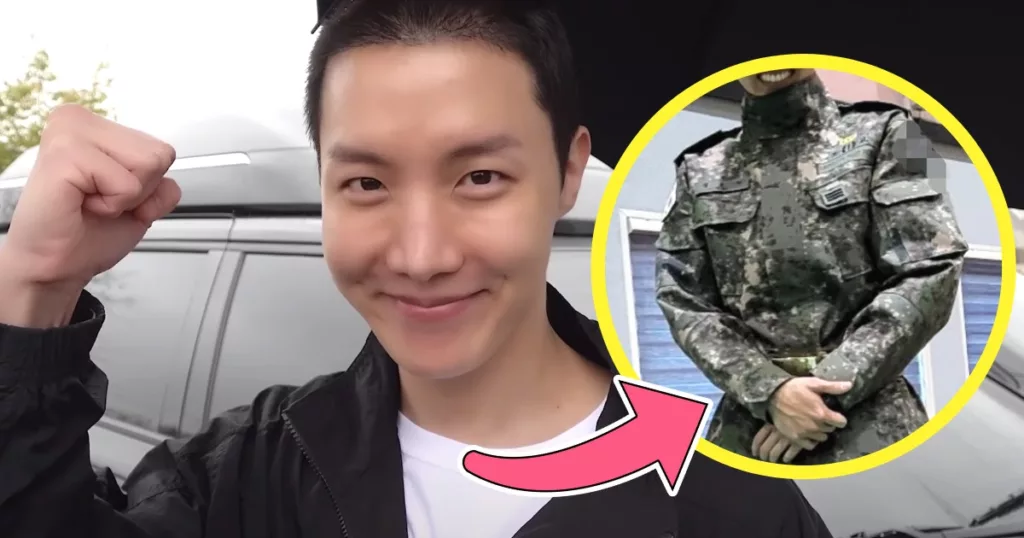 J-Hope de BTS a l'air bel AF dans de nouvelles photos militaires