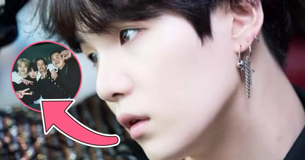 Les ARMY aux yeux d'aigle pensent que Suga de BTS était à la soirée d'écoute "GOLDEN" de Jungkook