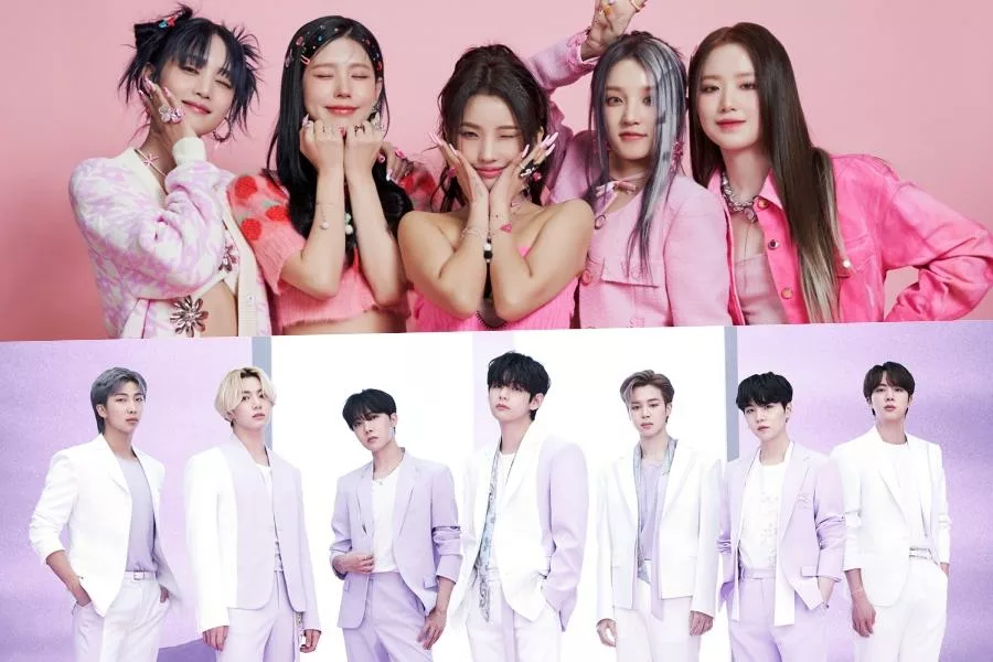 (G)I-DLE, BTS et Jungkook obtiennent des certifications Or pour le streaming au Japon