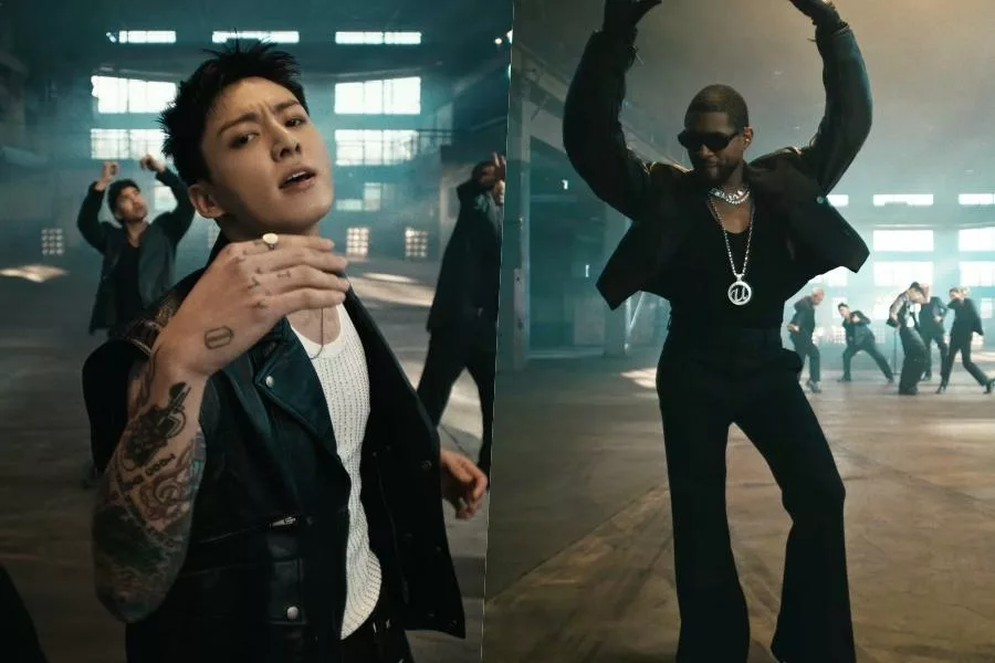 Regarder : Jungkook et Usher de BTS dévoilent le teaser vidéo de leur performance pour le remix de "Standing Next To You"