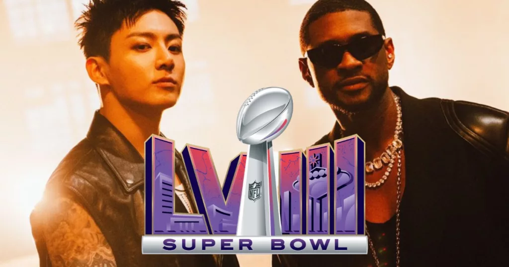 Jungkook de BTS apparaît dans la bande-annonce de la mi-temps du Super Bowl de la NFL d'Usher