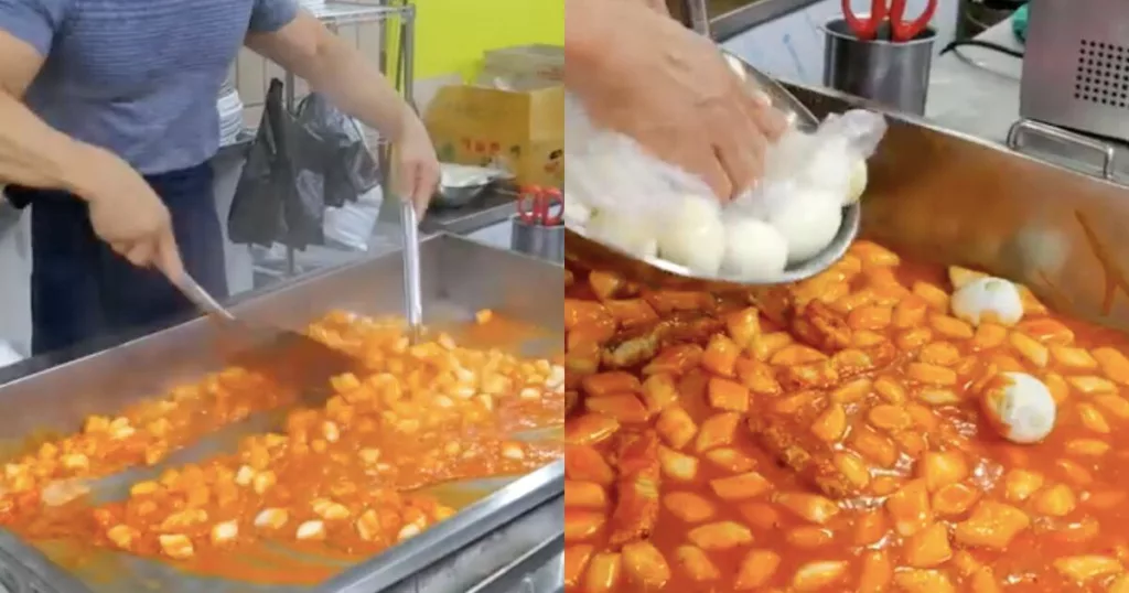 Ahjussi devient viral en servant des collations chaudes, et nous ne parlons pas de Tteokbokki