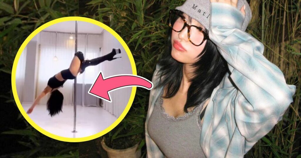 Momo de TWICE montre ses talents de pole dance