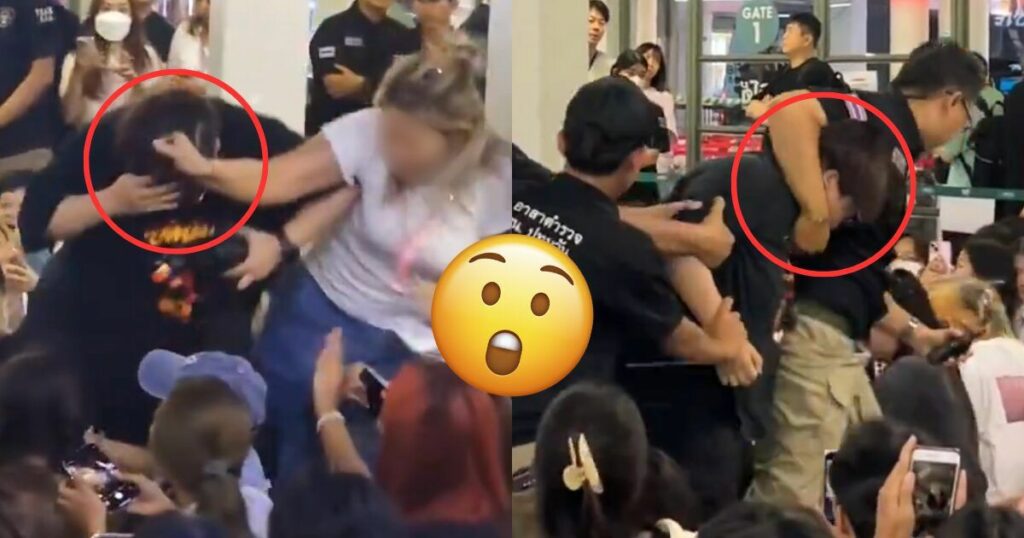 Le site de fans de BABYMONSTER choisit le mauvais membre du personnel pour attaquer lors d'un événement en Thaïlande