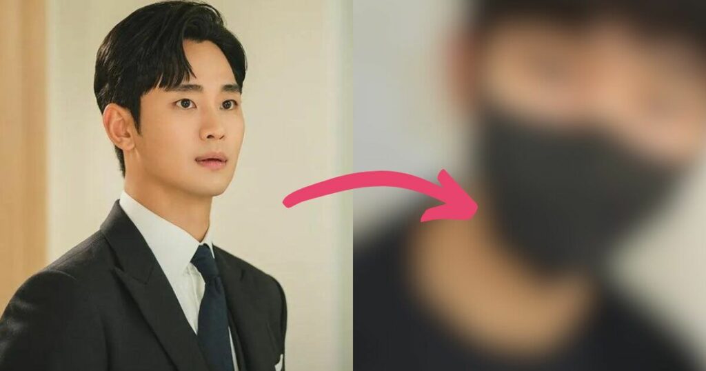 Les cheveux naturellement bouclés de l'acteur Kim Soo Hyun sont étonnamment différents de son apparence habituelle