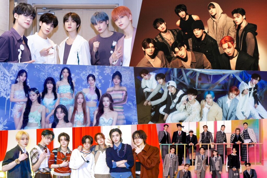 Les artistes K-Pop occupent 6 des 10 premières places de la liste américaine des CD les plus vendus au cours du premier semestre 2024