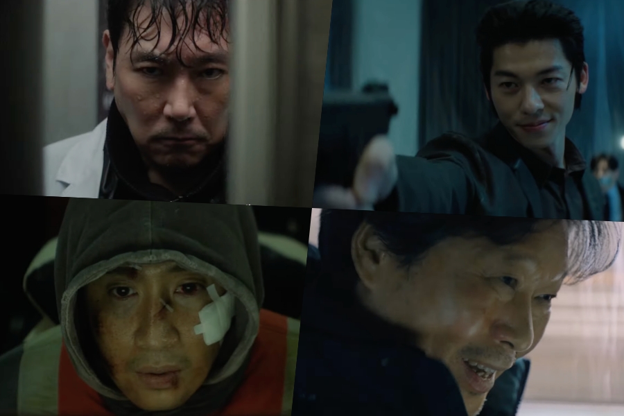 Regardez : Jo Jin Woong, Greg Han, Lee Kwang Soo et d'autres poursuivent Yoo Jae Myung pour leurs propres objectifs cachés dans le teaser de « No Way Out : The Roulette »