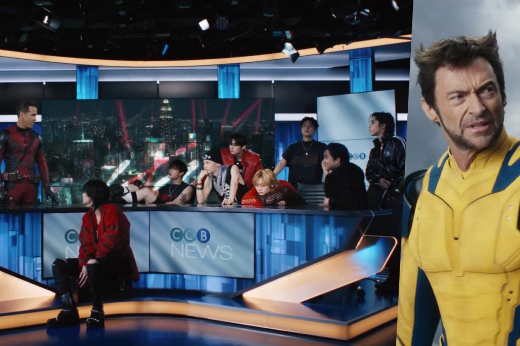 Regardez : Stray Kids s'exclame « Chk Chk Boom » dans un clip épique de retour avec Ryan Reynolds et Hugh Jackman