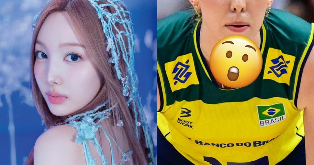 Une athlète olympique attire l'attention en étant le sosie brésilien de Nayeon TWICE