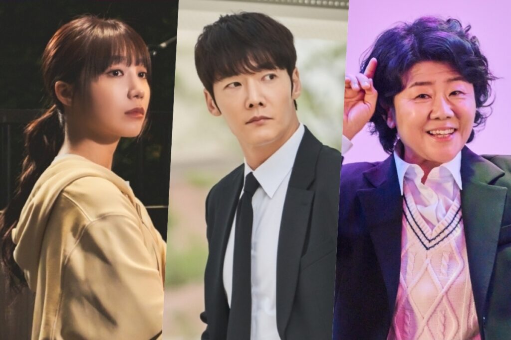 Jeong Eun Ji, Choi Jin Hyuk et Lee Jung Eun se disent au revoir avant la finale de « Miss Night And Day »