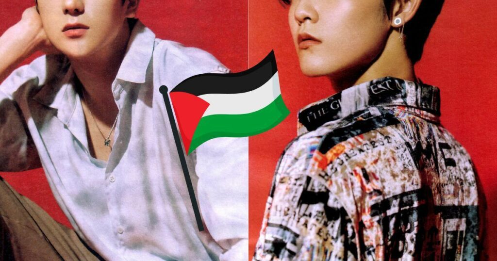 Les membres d'un groupe de K-Pop de 4e génération félicités pour leur soutien à la Palestine