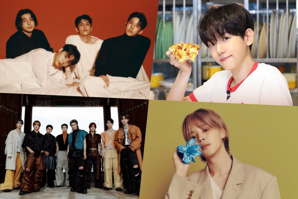 DAY6, Baekhyun d'EXO, NCT 127, Jimin de BTS et bien d'autres classements mensuels et hebdomadaires du Top Circle