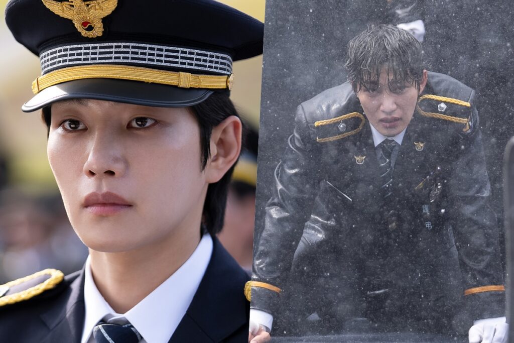 Kim Jae Young s'effondre en sanglotant sous la pluie sur "The Judge From Hell"