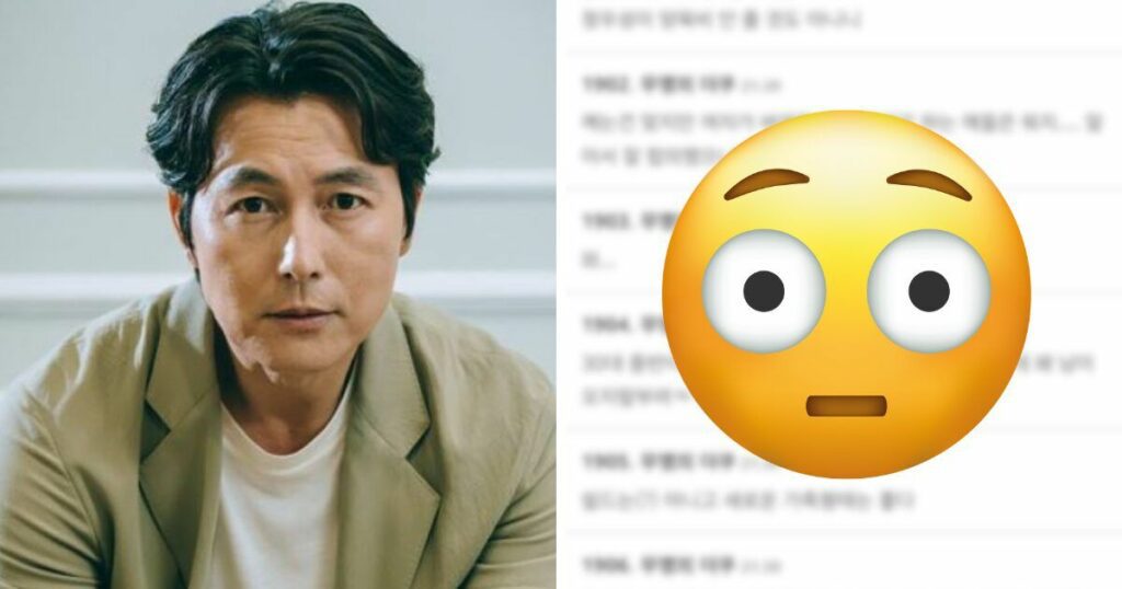 Les internautes coréens réagissent à la nouvelle choquante de l'acteur Jung Woo Sung concernant son bébé