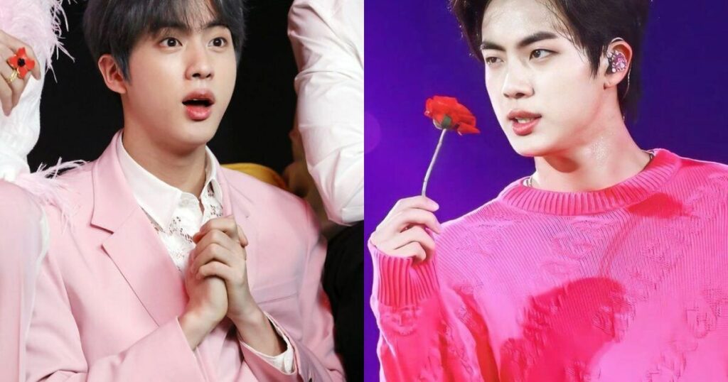 Pourquoi Jin de BTS a commencé à aimer la couleur rose