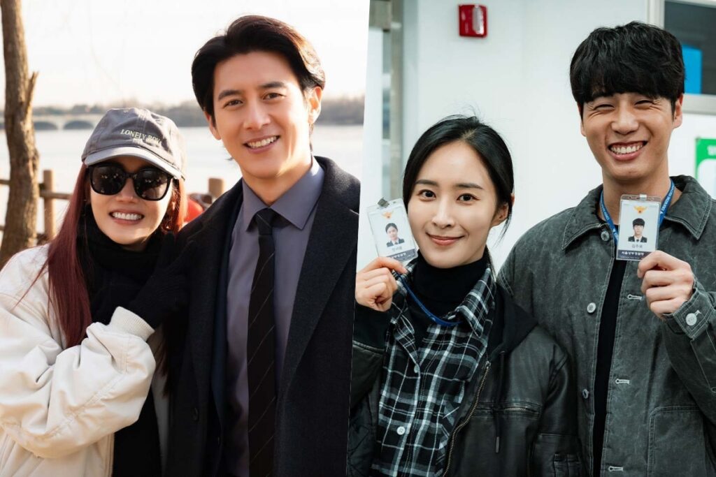 Go Soo, Yuri de Girls' Generation et d'autres montrent leur alchimie sur le tournage de "Parole Examiner Lee"