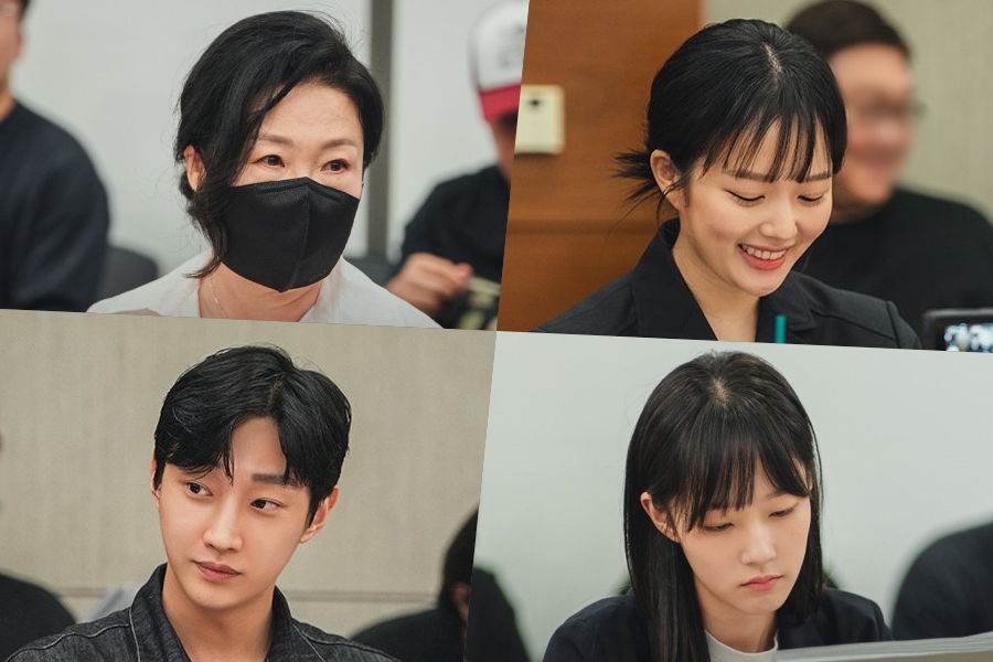 Kim Hae Sook, Jung Ji So, Jung Jinyoung, Chae Won Bin et bien d'autres donnent vie à leurs personnages lors de la lecture du scénario de "Miss Granny"