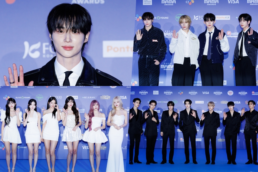 Les stars éblouissent sur le tapis rouge lors des MAMA Awards 2024 (jour 2) au Japon