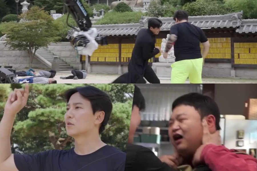 Regardez : Kim Nam Gil, Go Kyu Pil et bien d’autres égayent l’ambiance sur le tournage de « The Fiery Priest 2 »