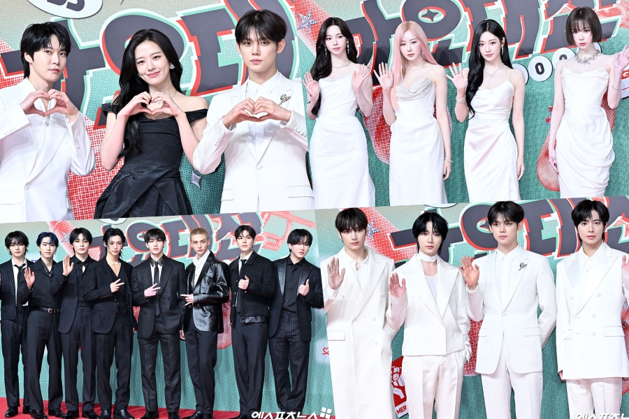 Les stars font vibrer le tapis rouge du SBS Gayo Daejeon 2024